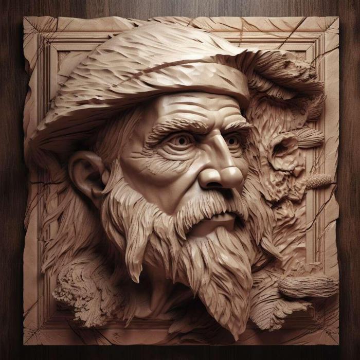 نموذج ثلاثي الأبعاد لآلة CNC 3D Art 